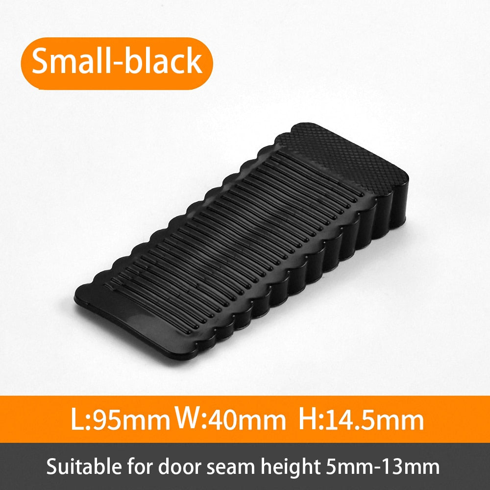 Mute Non-punch Silicone Door Stopper Touch Toilet Wall Absorption Door Plug Anti-bump Door Holder Gear Gate Resistance Door Stop.